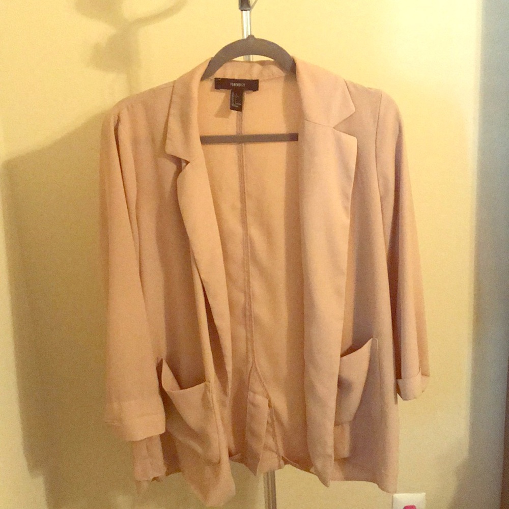Nude blazer
